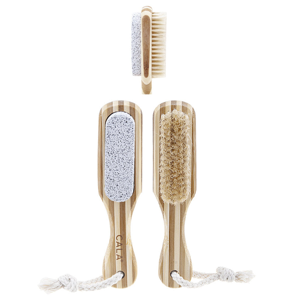 Bamboo Pumice Stone/Brush