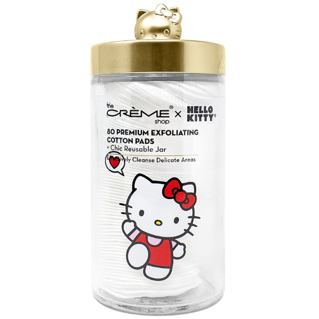 Hello Kitty Exfoliating Cotton Pads