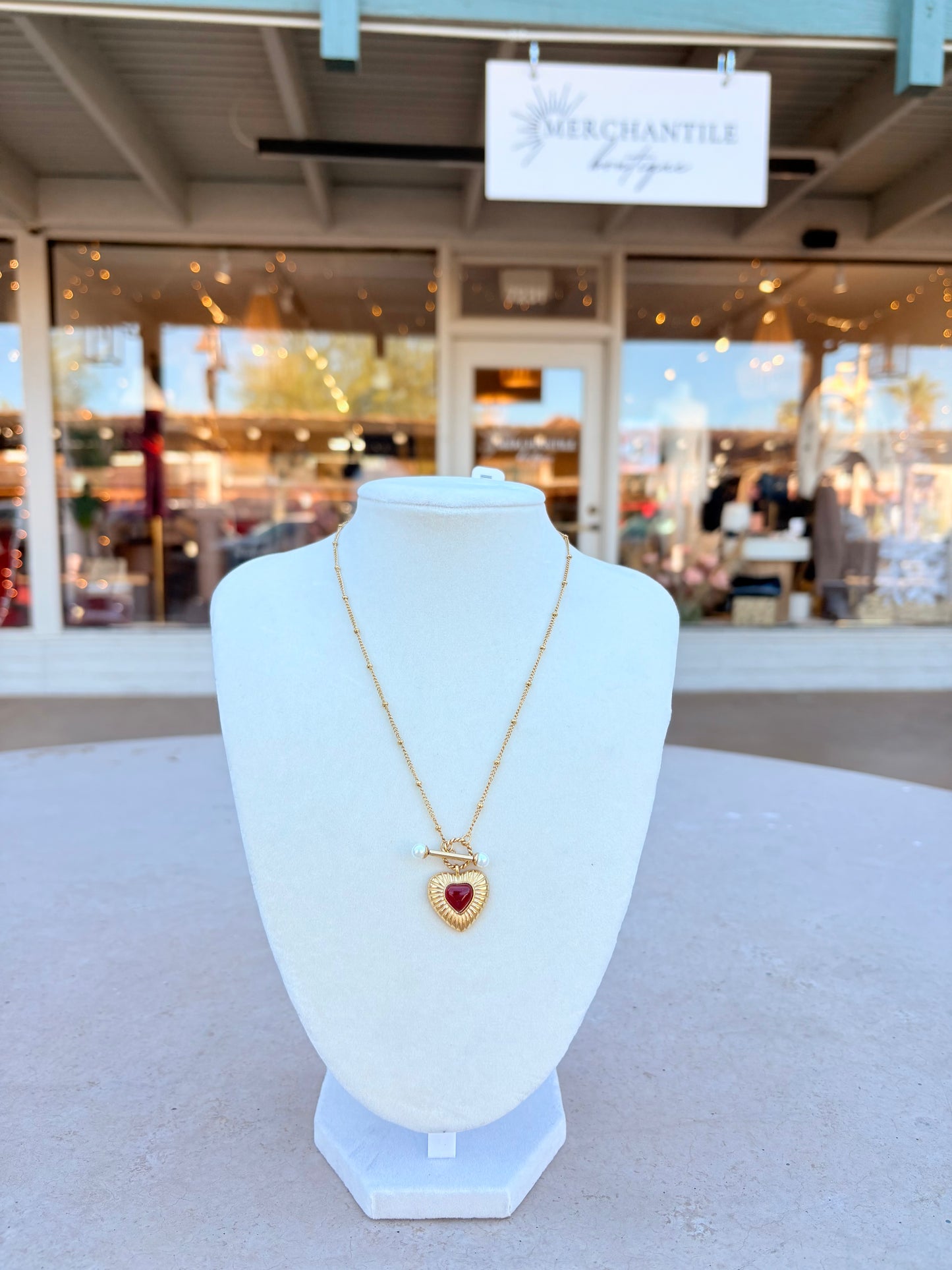 Ruby Rosé Necklace