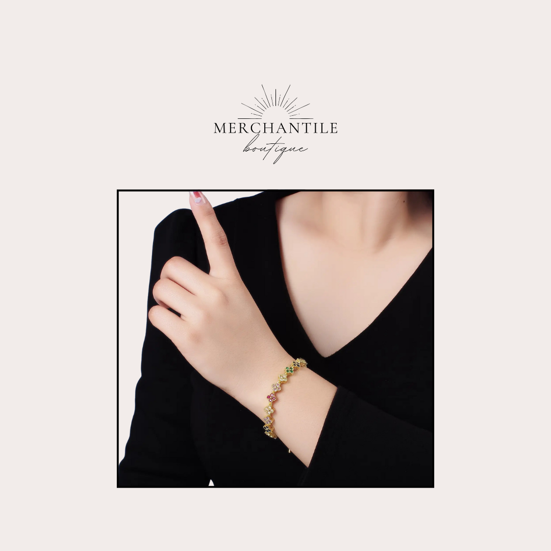 GF Lucky Clover Bracelet