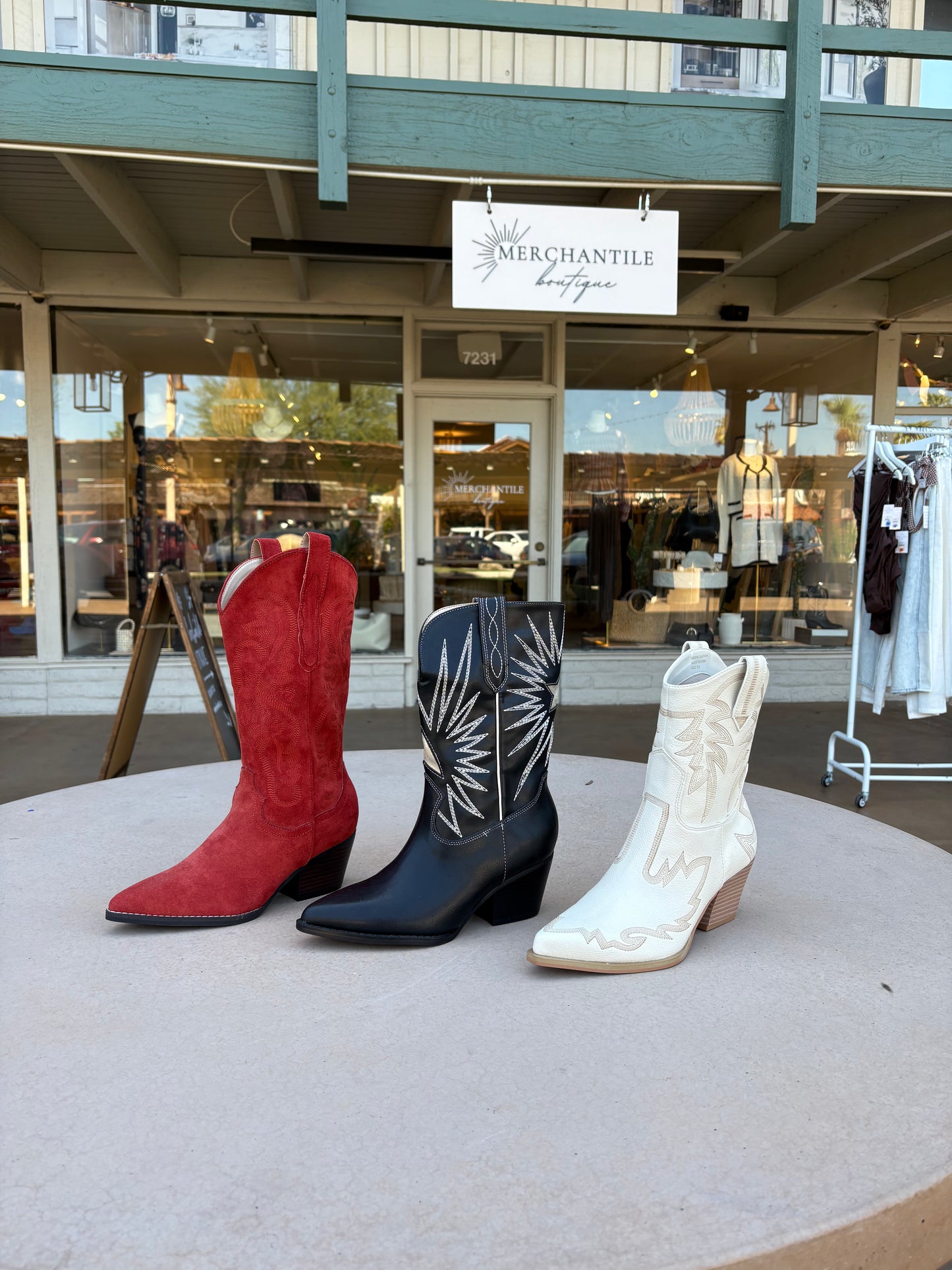 The Nantes Embroidered Cowboy Boots