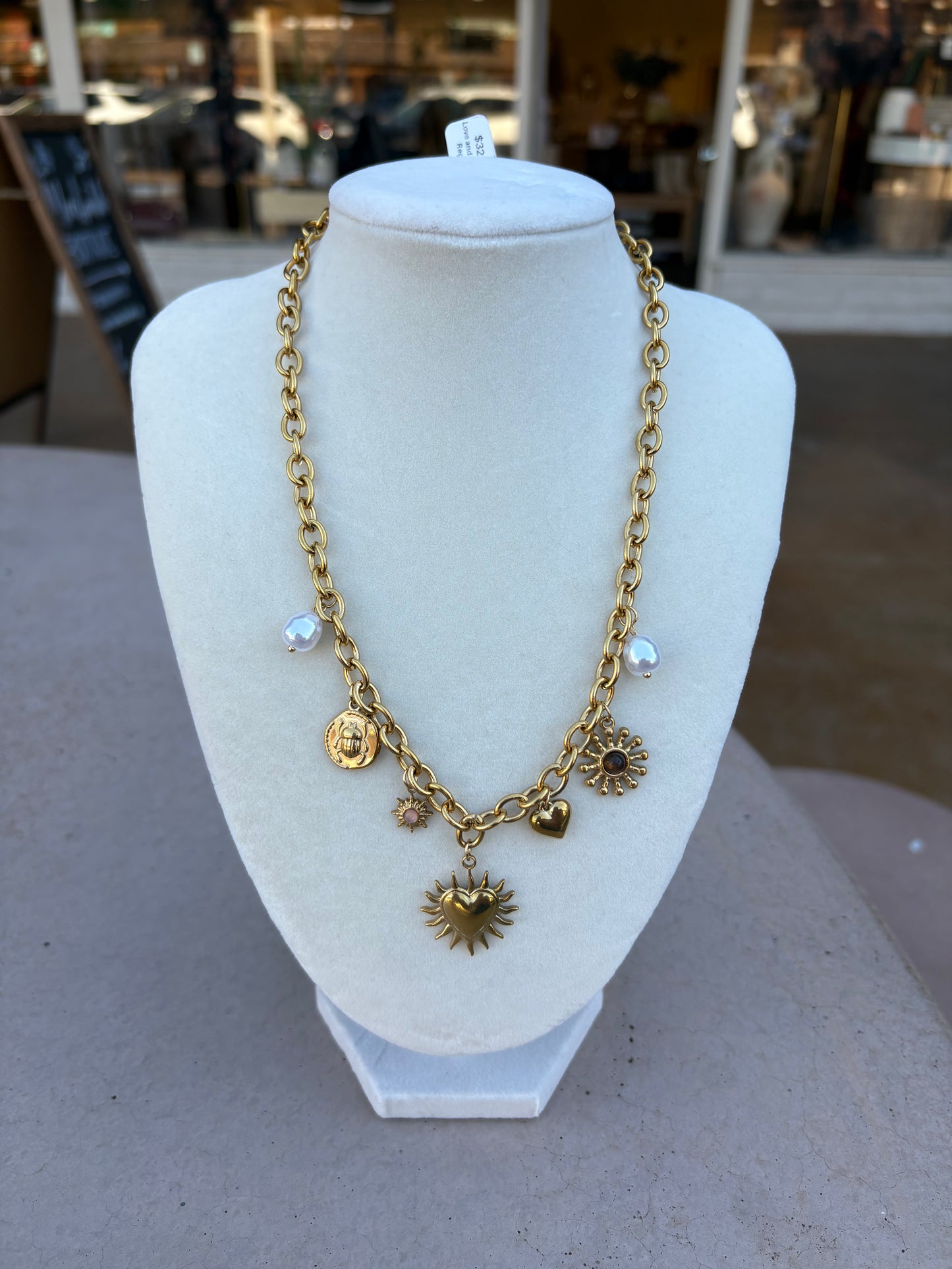 Love and Protection Charm Necklace