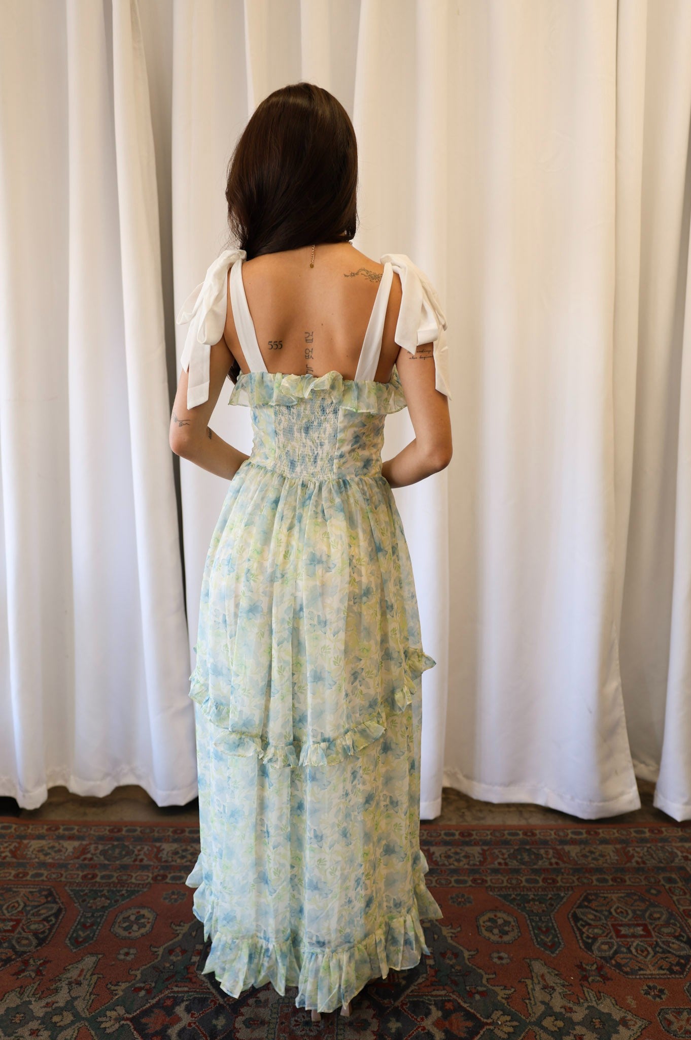 Willow Bloom Tie Dress