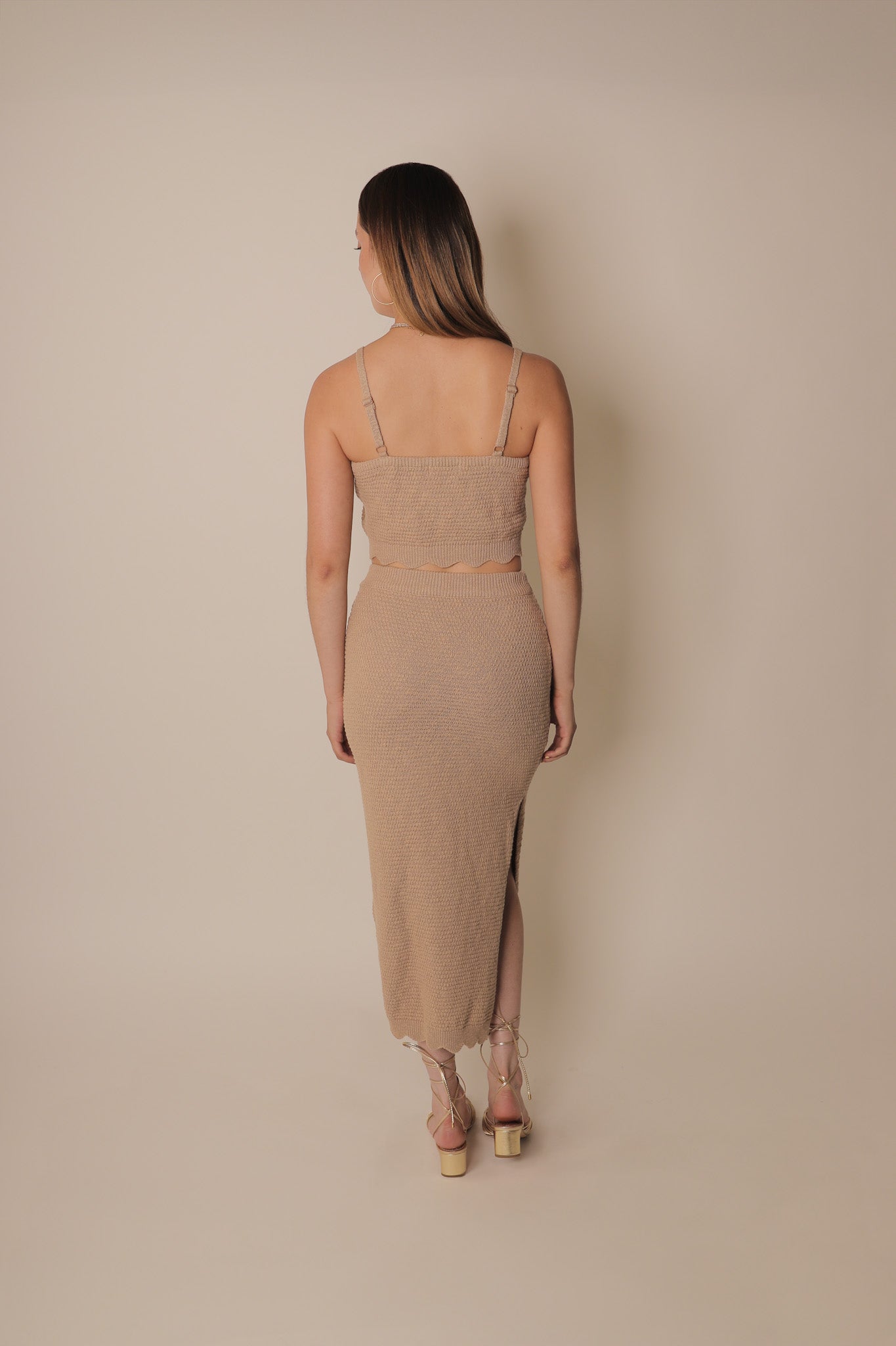 The Dune Knit Crop Top