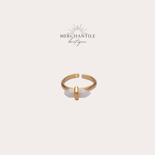 14k GF Natural Gemstone Ring