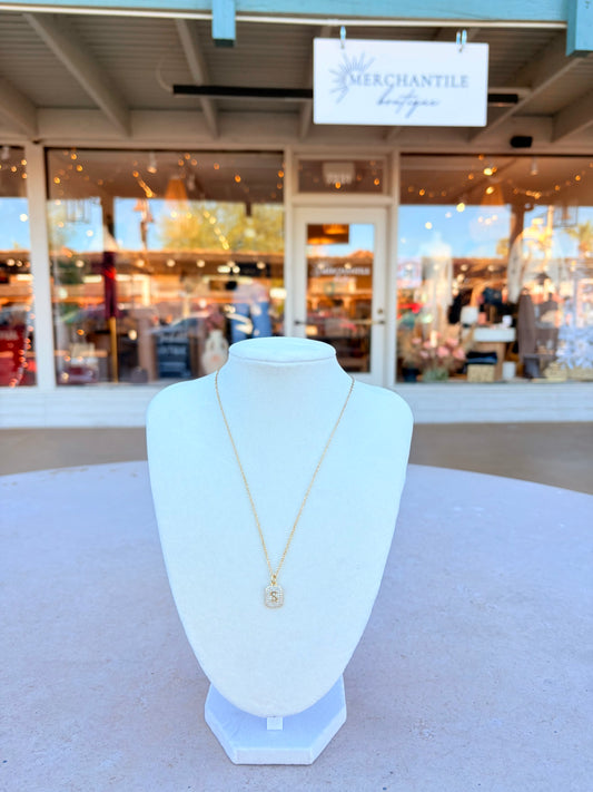 Initial Necklace