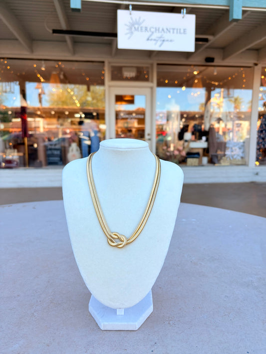 Scotlynn Knot Necklace
