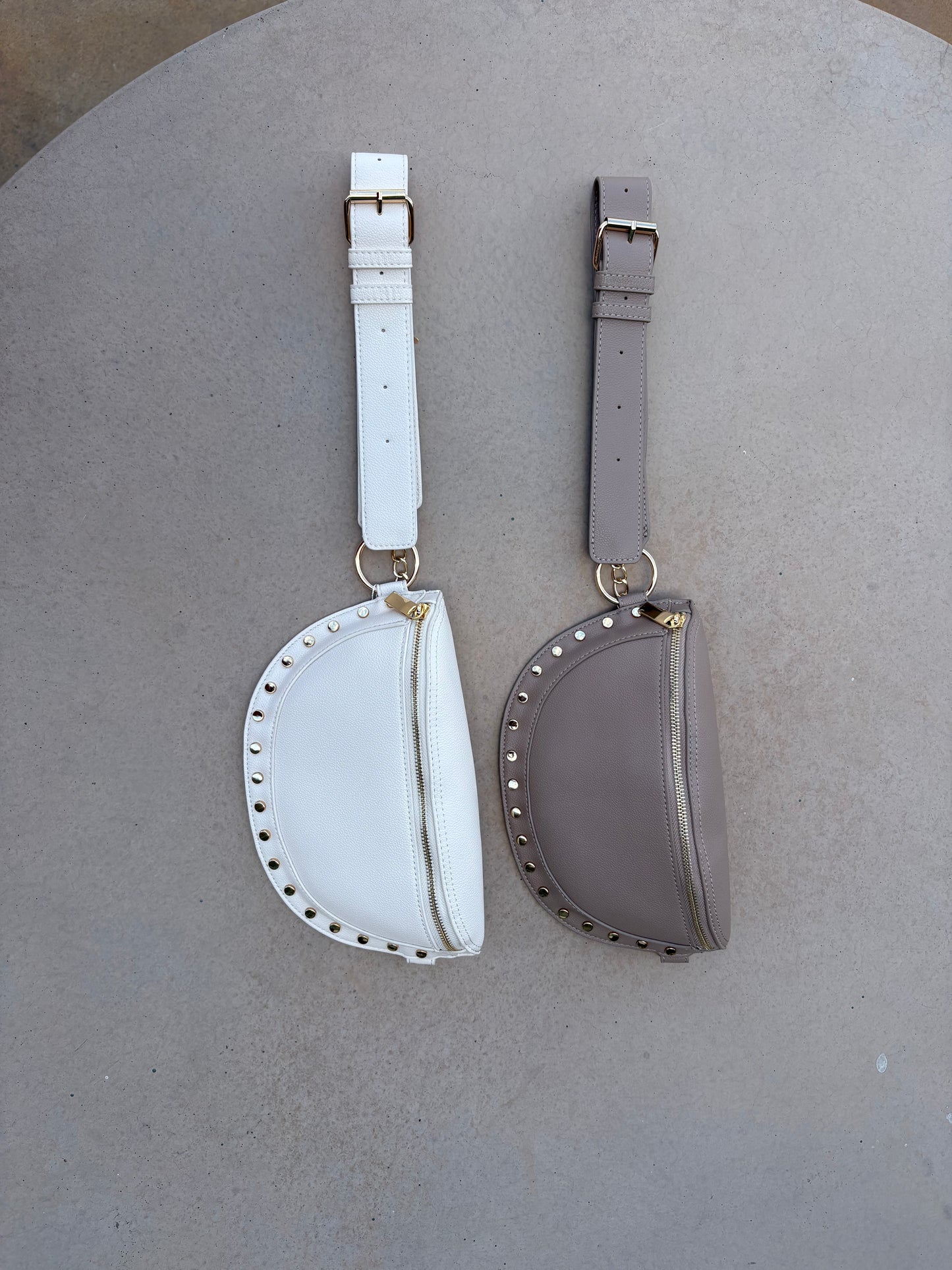 Golden Stud Waist Bag