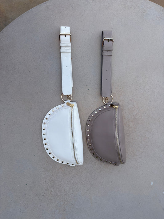 Golden Stud Waist Bag