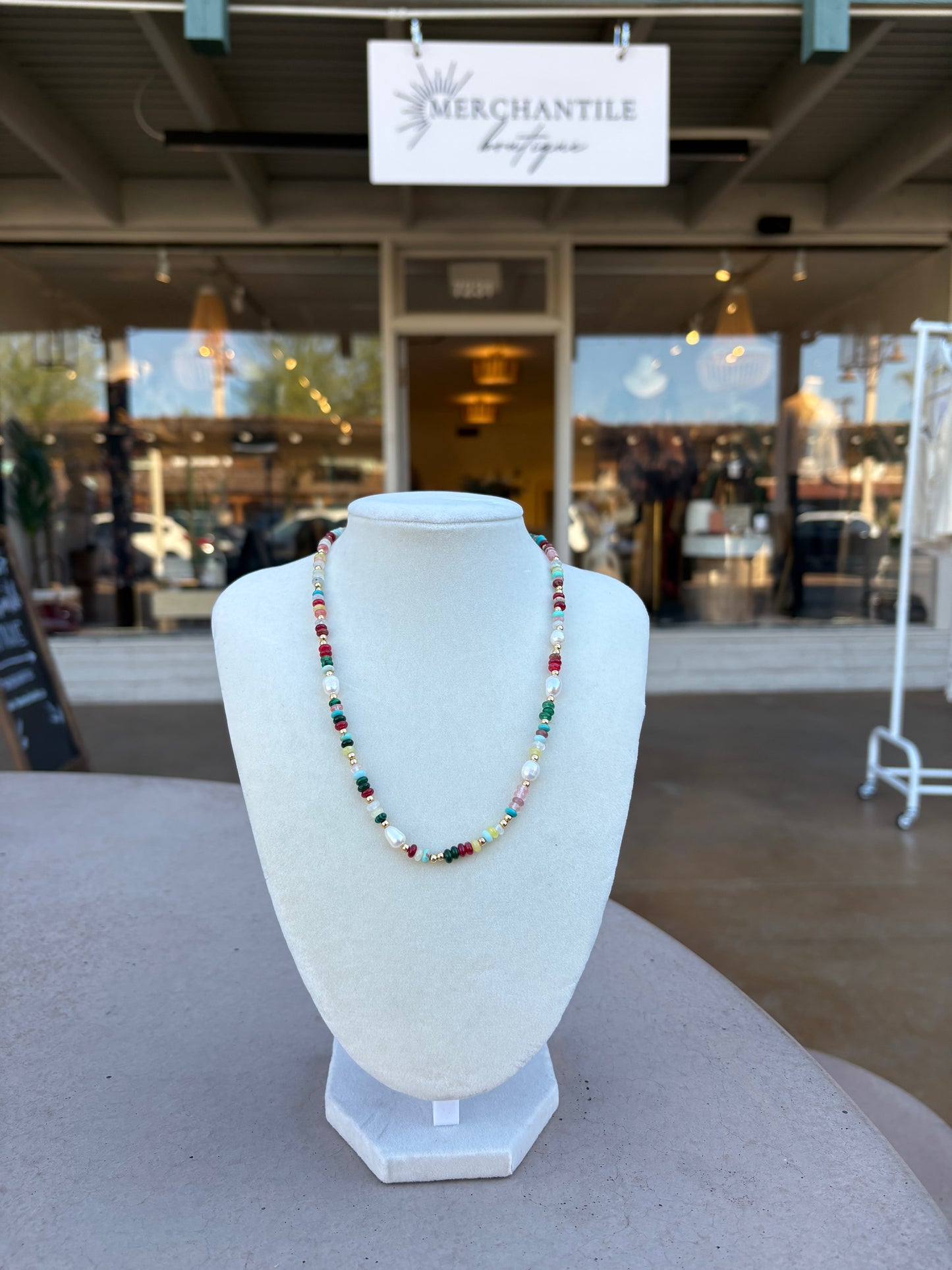 Masquerade Pearl Necklace