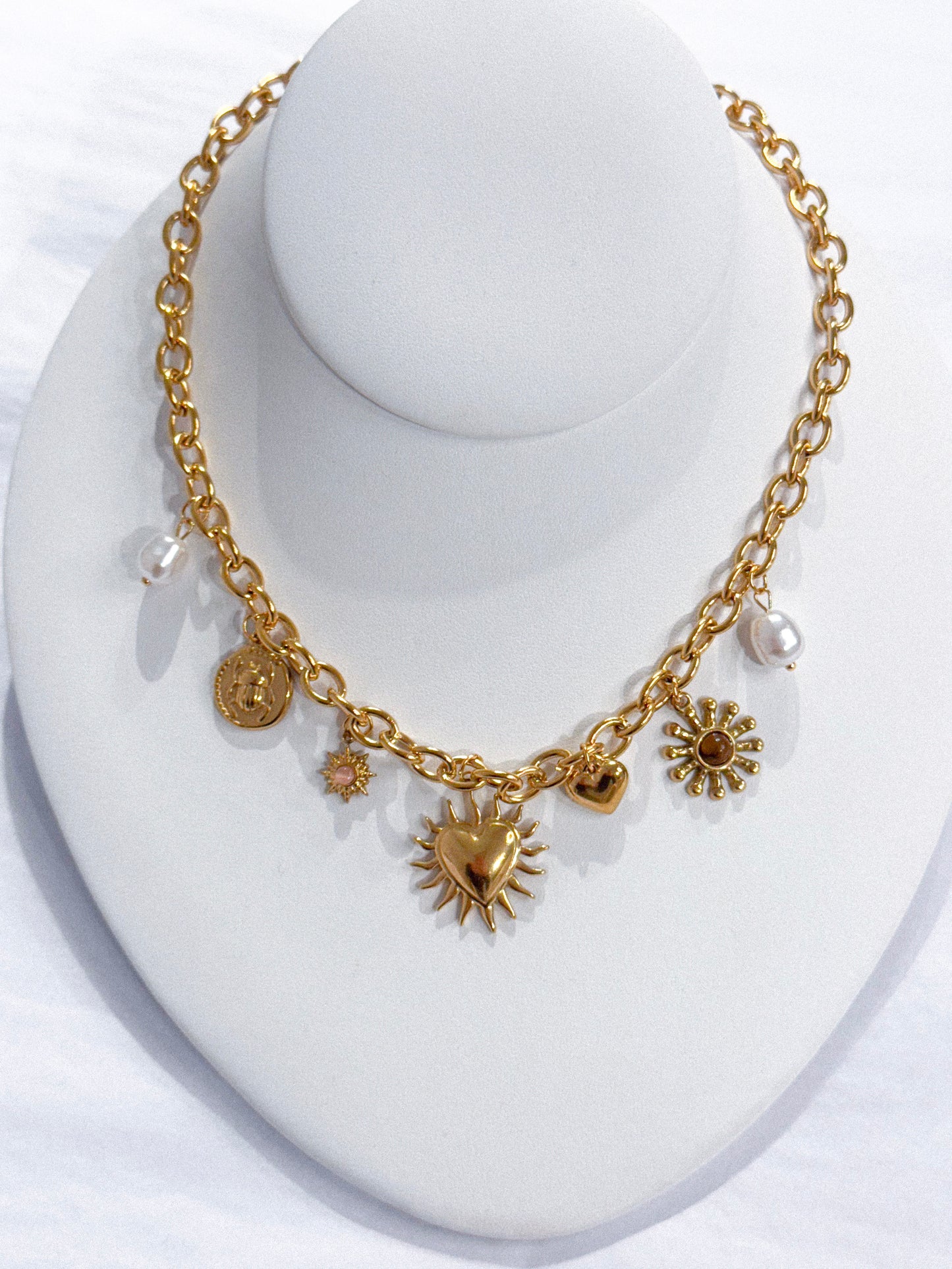 Love and Protection Charm Necklace