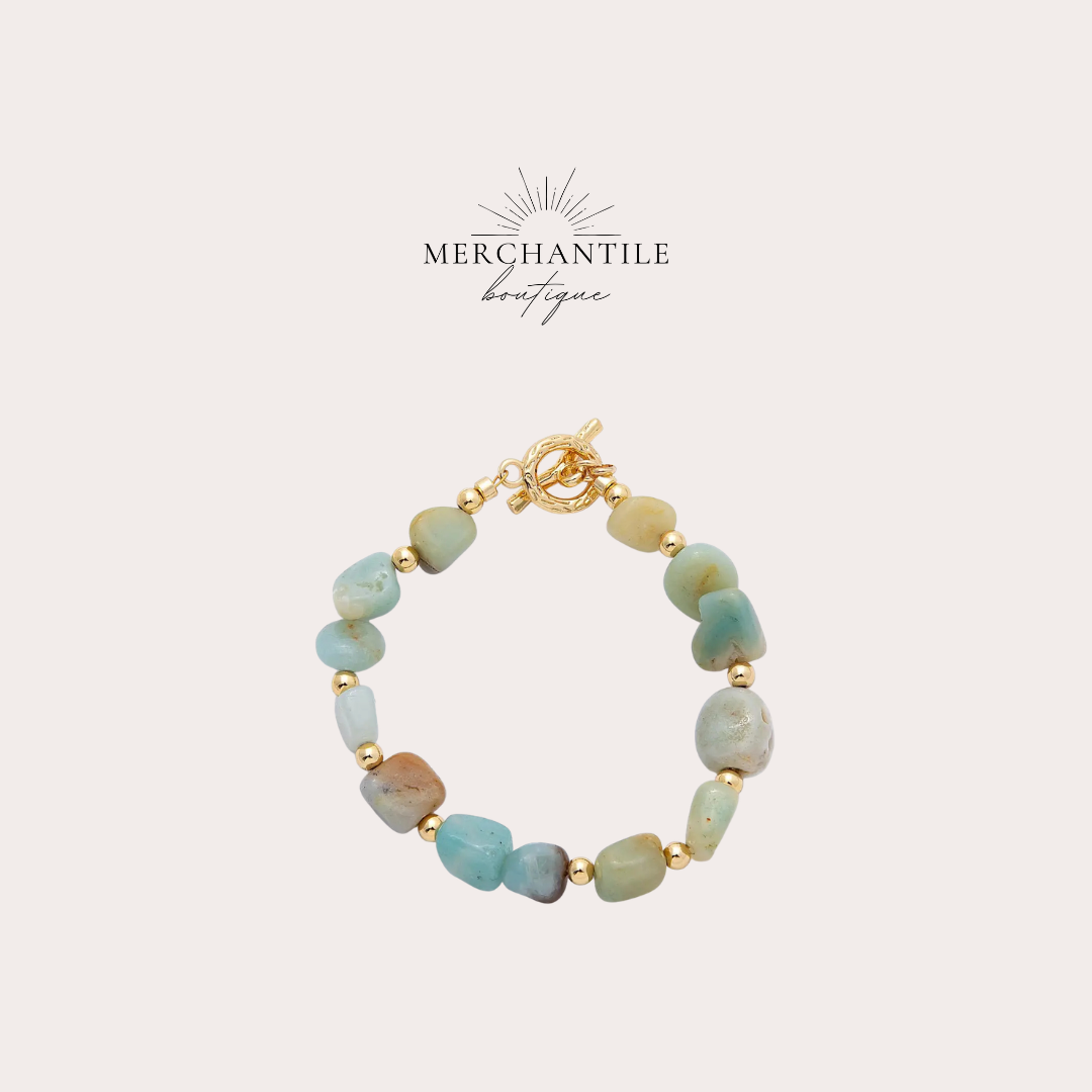 Amazonite Glow Bracelet