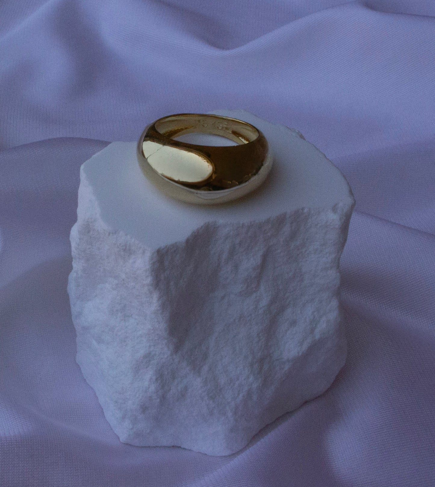 Dome 18K Gold-Filled Statement Ring