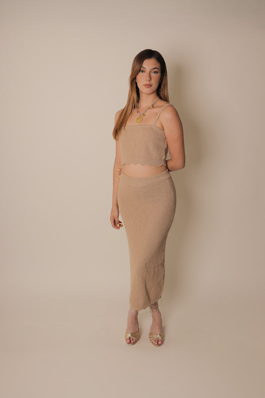 The Dune Knit Skirt