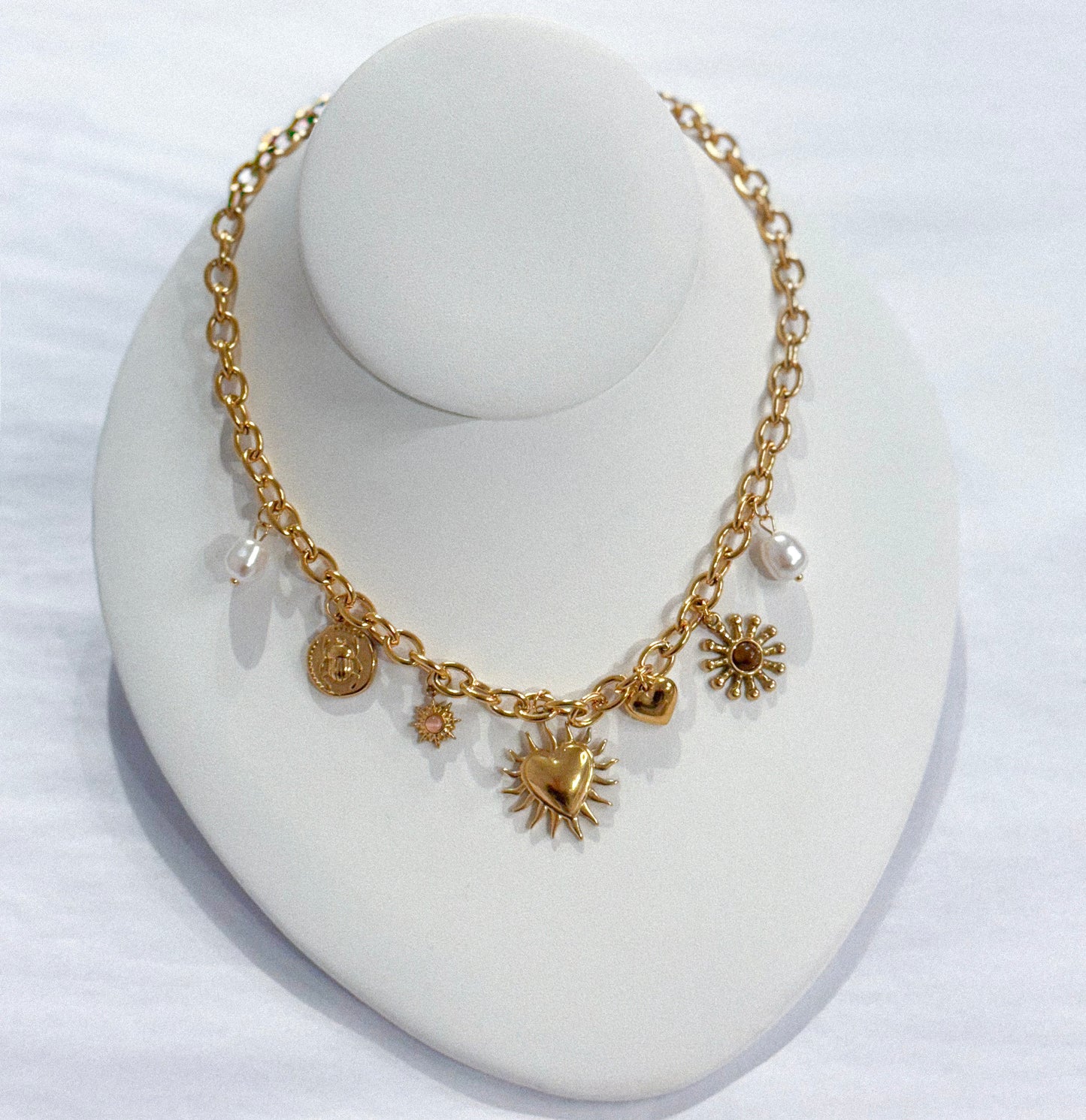 Love and Protection Charm Necklace