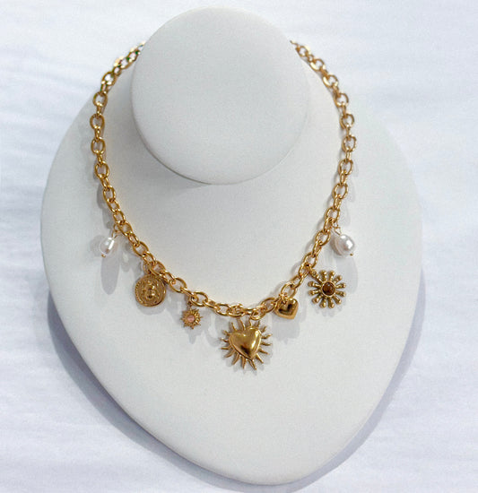 Love and Protection Charm Necklace