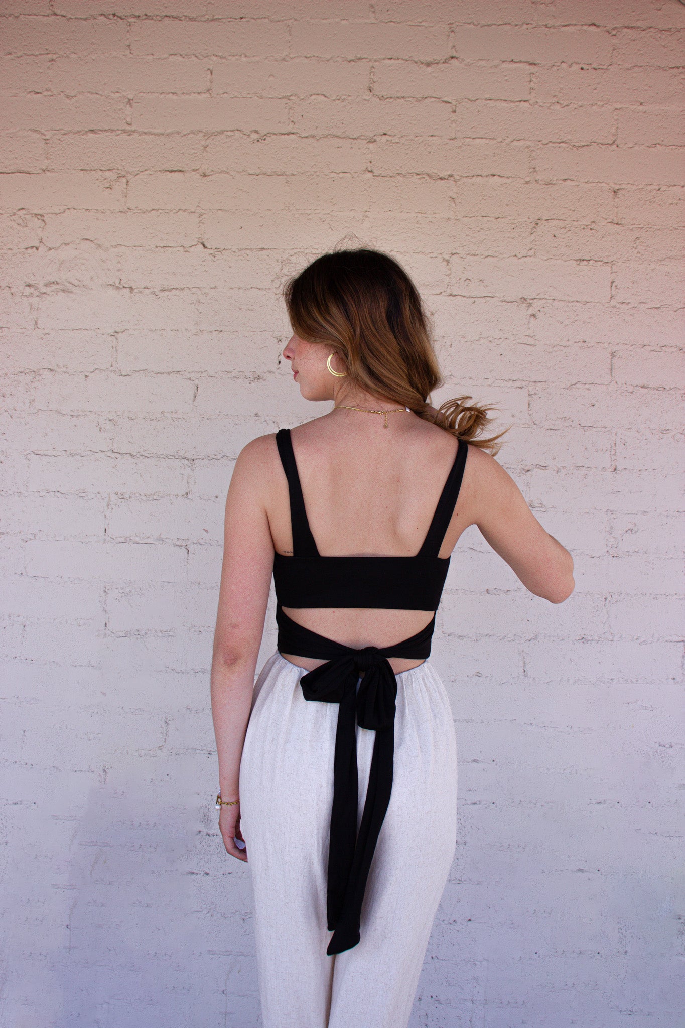 Two-Tone Statement Jumpsuit