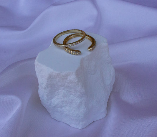 18k Gold Filled Eternity Ring