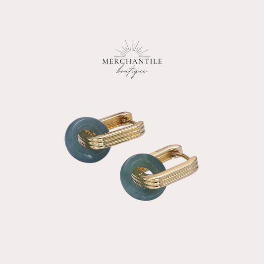 Jade Aurum Earrings