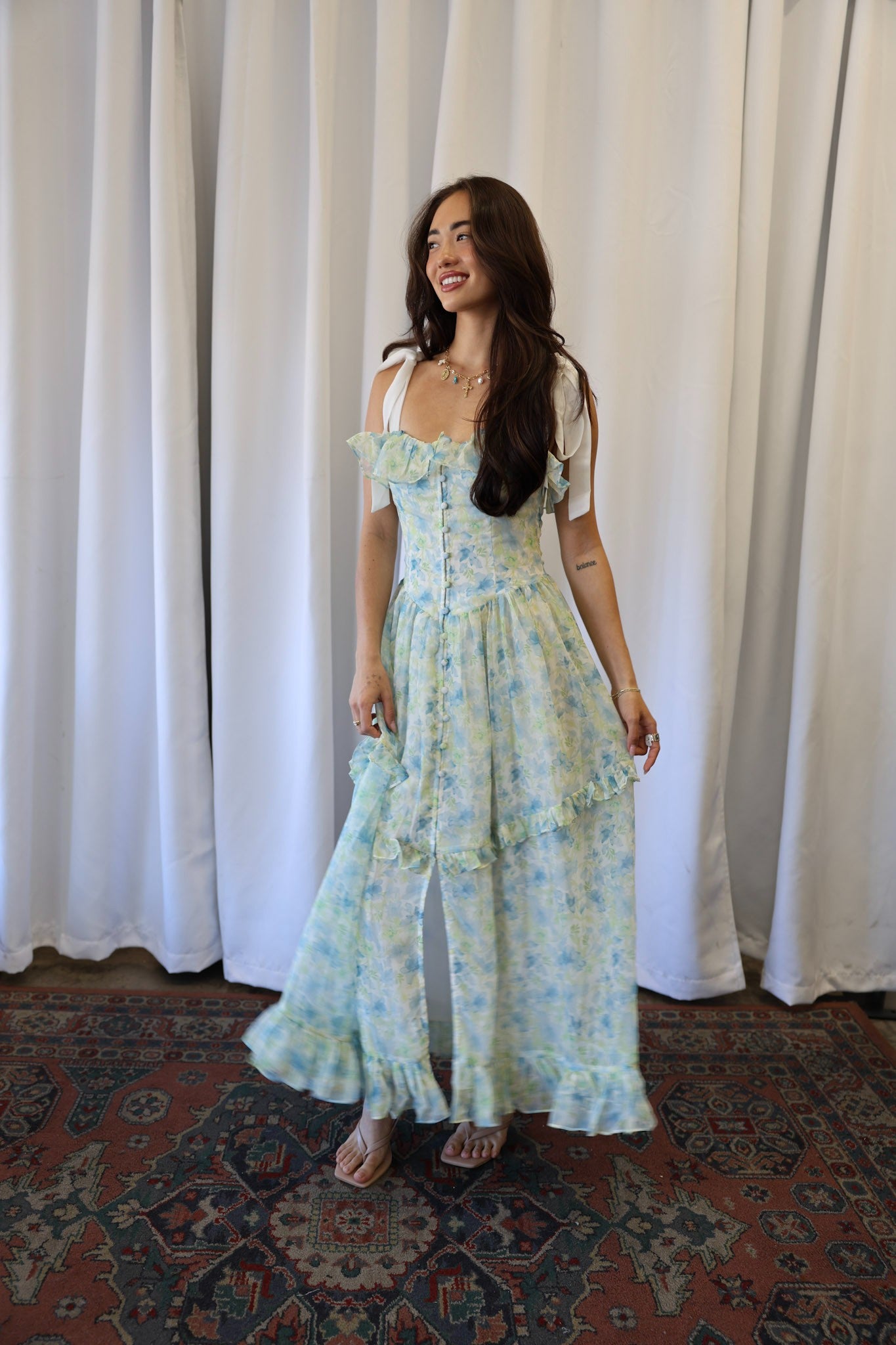 Willow Bloom Tie Dress